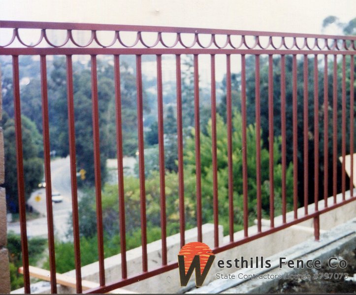 Iron fence