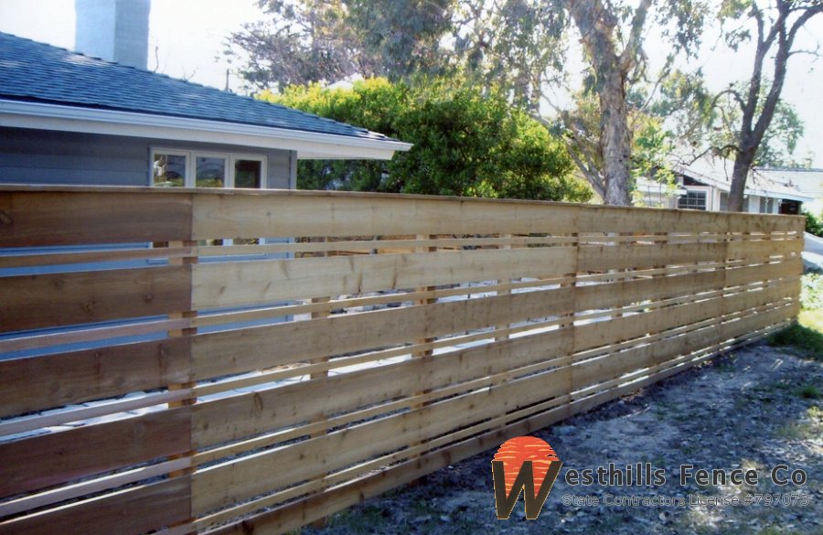 Horizontal fence