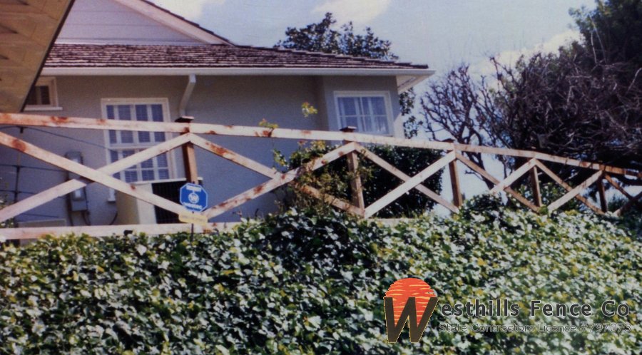 1x6 rail fence