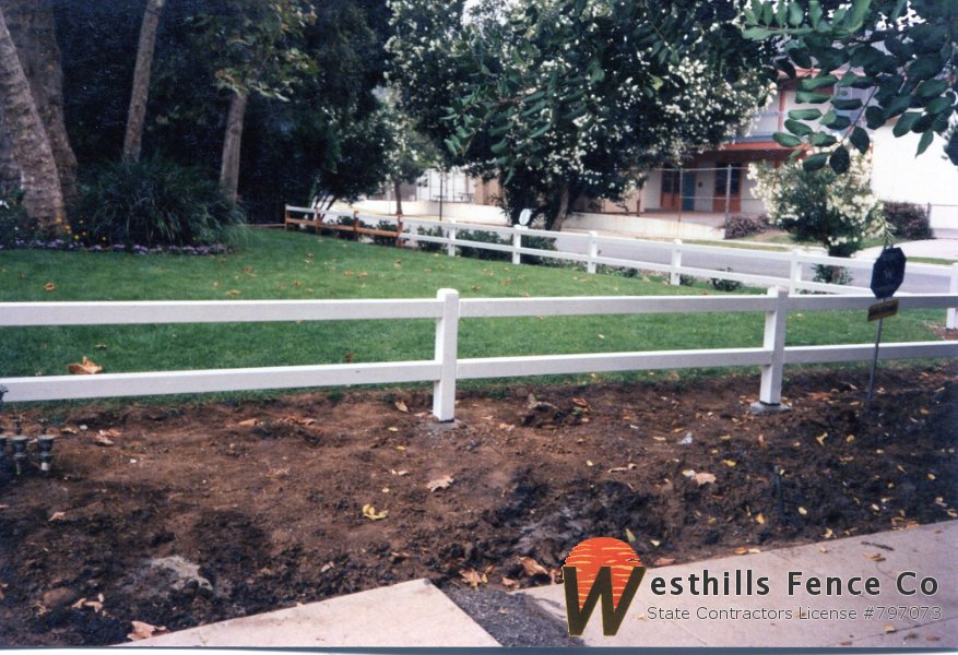2x4 rail fence