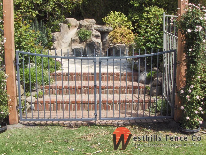 Iron gates