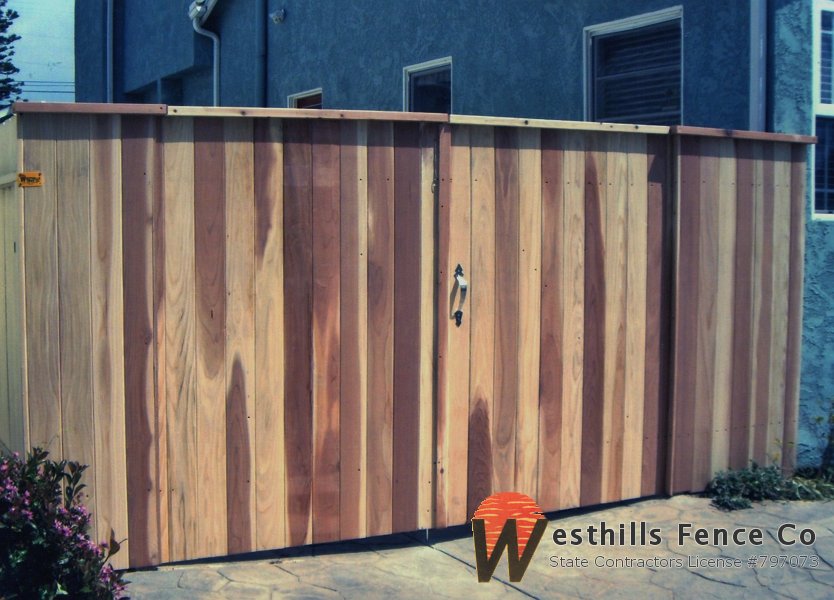 Tongue and groove double gates