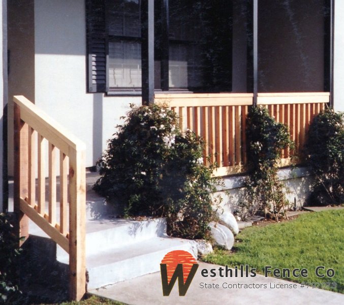 2x2 hand rail