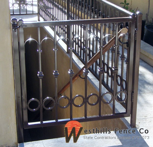 Custon iron hand rail