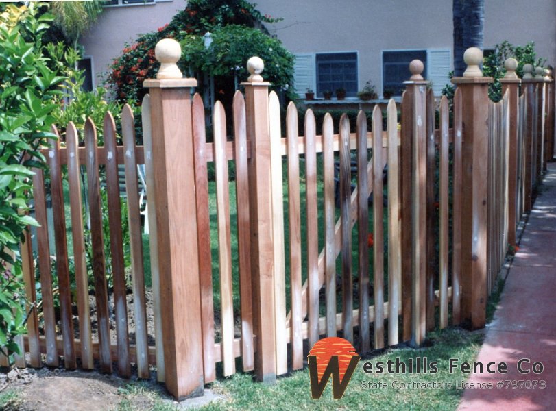Gotic picket fence